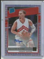 Malachi Flynn 20/21 Panini Donruss Choice Silver Mojo Autograph Rookie 