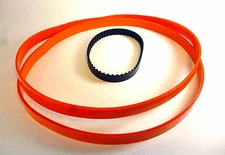 Set of 2 URETHANE Band Saw TIRES + Toothed Belt for 9" IRONSMITH BandSaw