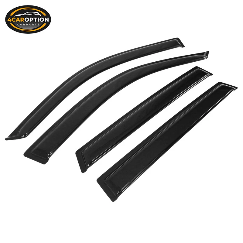 Fits 01-05 Toyota RAV4 Window Visors Rain Sun Guard Vent 4 Pieces Set Foto 4 de 4