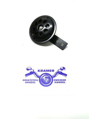 Simson Solo Batavus Tomos Diskus Kynast Mofa Moped Hupe Schnarre 6 V Schwarz AC 