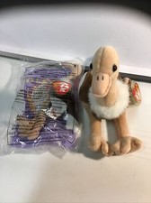 VINTAGE TY Beanie Baby "Stretch The Ostrich" Retired 1997 W/McDonald  s Ty Sealed