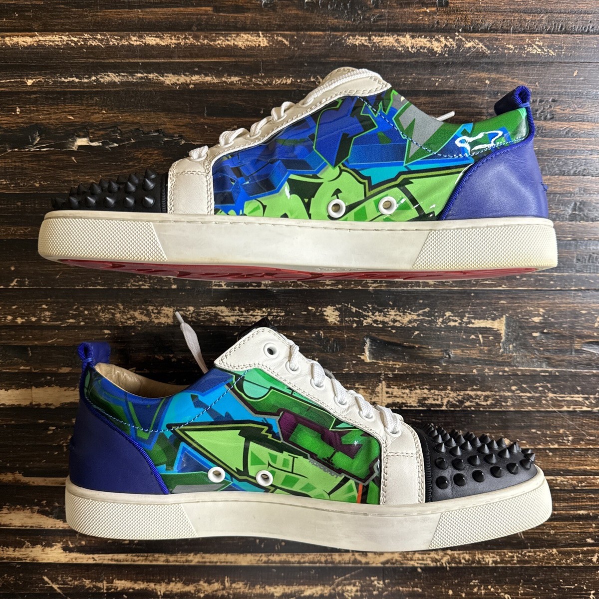 Size 8.5 (41.5)- CHRISTIAN LOUBOUTIN Louis Orlato Flat Low
