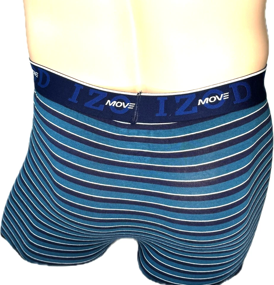 Мужские хлопковые трусы-боксеры IZOD MOVE РАЗМЕР M нижнее белье БЕЗ БИРОК - Изображение 3 из 3