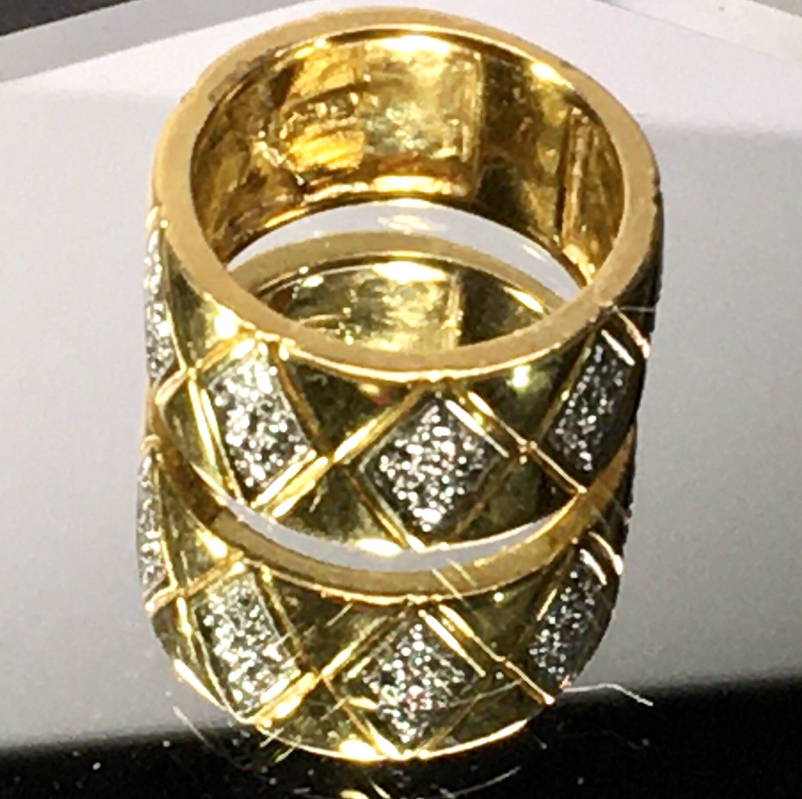 Ross Simons Chunky Statement Wide Band 925 Sterli… - image 1