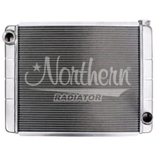 204122 Northern Race Pro Radiator - 26 x 19 GM With Threaded Inlet