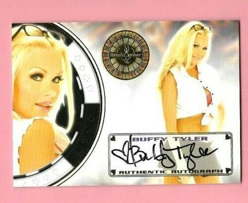                              2014 BENCHWARMER BUFFY TYLER AUTO NRMT-MT - Picture 1 of 1