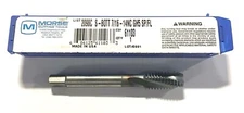 Morse 7/16-14NC Tap Semi Bottoming TiCN High Performance Spiral Flute USA Made