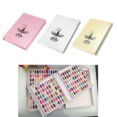 120 Tips Nail Art Lack Gel Palette Farbkarte Buch