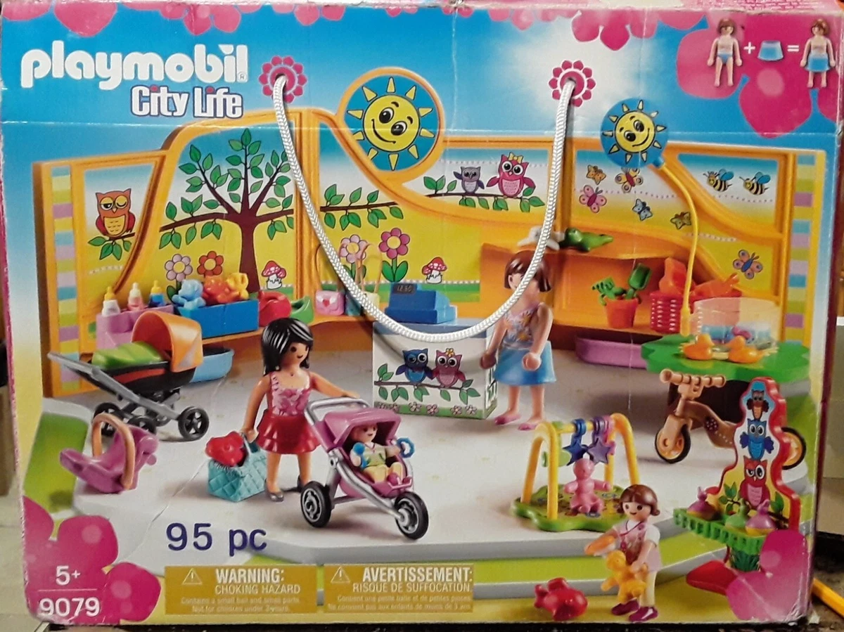 lovgivning Feje Minde om Playmobil City Life Baby Store Building and Accesories 9079 w open marked  box | eBay