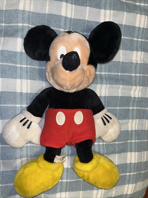 Mickey Mouse  Plush Stuffed Animal Disney Store Authentic Toy 18'' tall