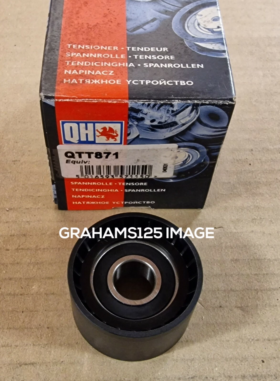 TIMING BELT TENSIONER PULLEY FITS RENAULT CLIO MEGANE FITS QTT871