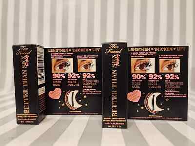 2-PACK TOO FACED BETTER THAN SEX FOREPLAY MASCARA PRIMER 0.13 FL OZ
