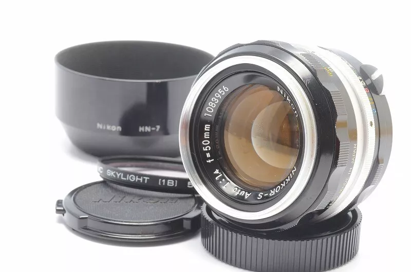 Excellent+++ Nikon NIKKOR-S Auto 50mm f/1.4 non Ai MF Lens #184