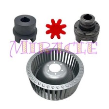 1PC NEW for vacuum pump  KVT3.80 DVT3.80 KDT3.80 cooling fan+Coupling+Cushion