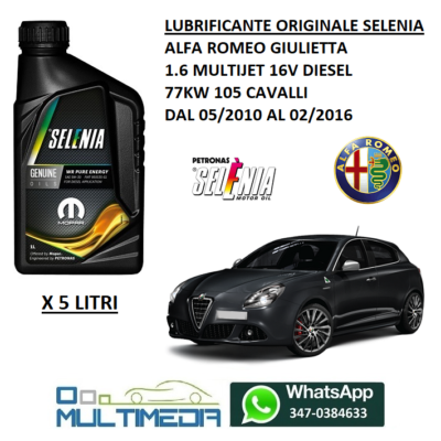 Alfa Romeo Giulietta 1.6 JTDm 16V Épave (2011, Anthracite - Foto 3