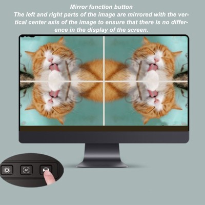 4K USB Document Camera 360 Deg Rotatable Lens Auto Focus 3 Le-vel LED Light Hot
