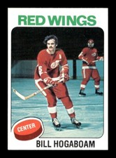 1975 76 Topps #67 Bill Hogaboam Red Wings NEAR MINT *r6