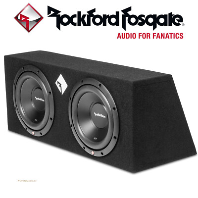 Rockford Fosgate 1000 Watt 2x 25cm Sub PRIME R2-2X10 Dual-Subwoofer 2 Ohm