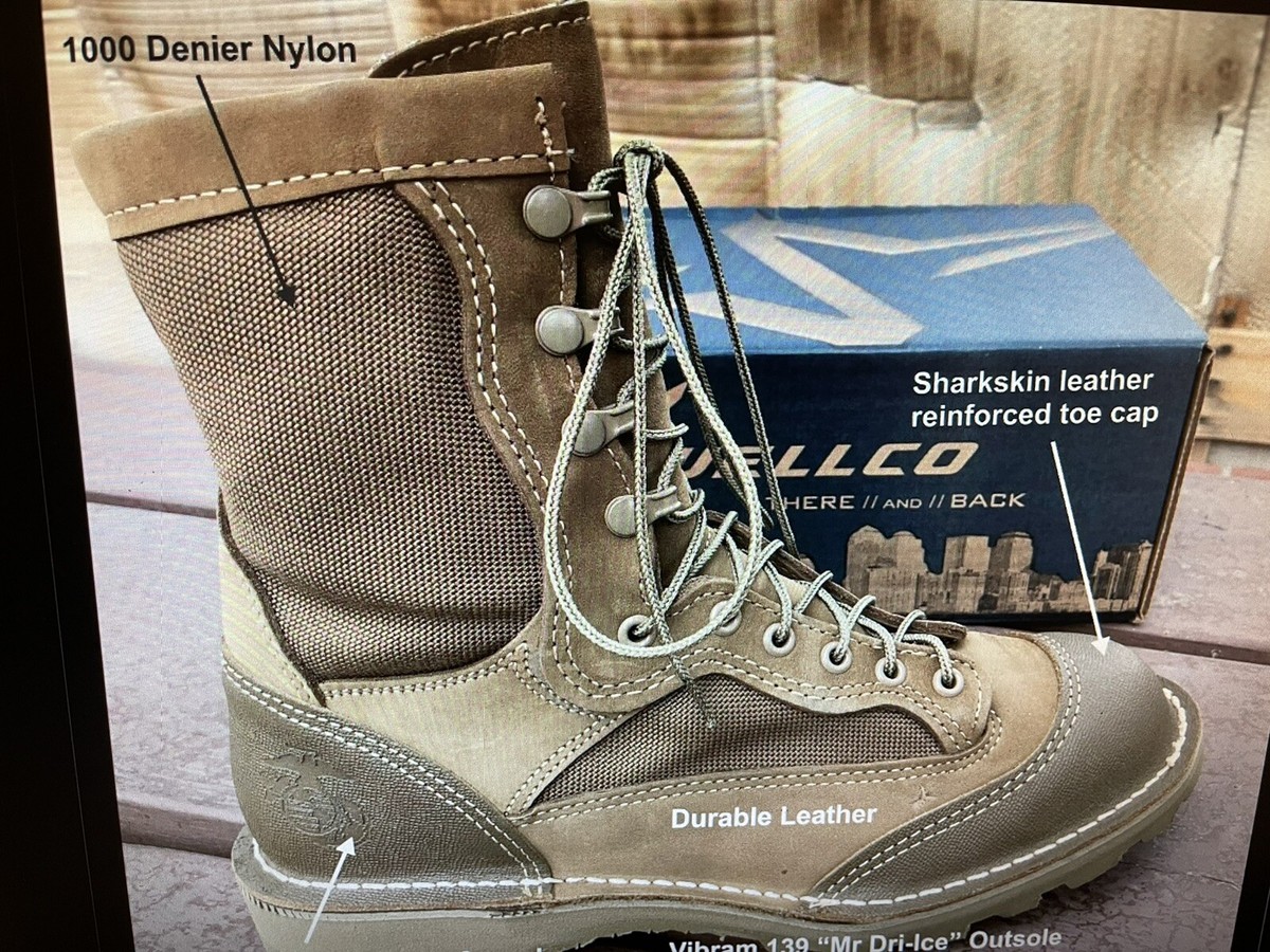 Wellco E163 USMC RAT Temperate Weather Combat Boots, Assorted