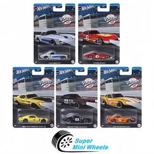 Hot Wheels 2024 Vintage Grand Prix B Case - Set of 5 Cars - HRT81-956B