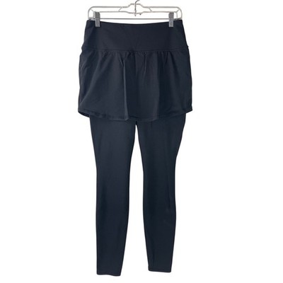 Athleta Elation 2-in-1 Capri Skirted Leggings Size MT Pickleball Tennis Modest