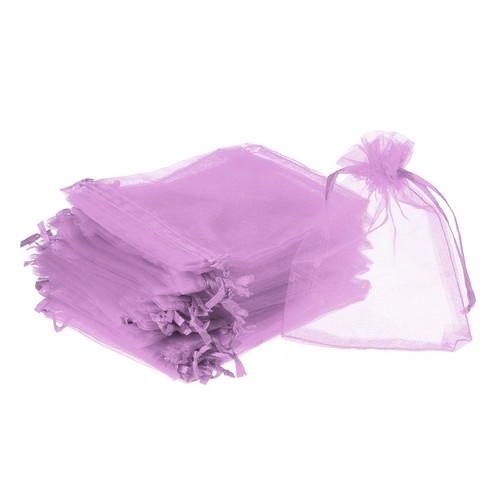 Cofanetti e scatole Homieco 100 Pezzi Farfalla Coulisse Sacchetti regalo in Organza Multicolori