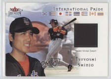 2002 Fleer Premium International Pride Game-Used Tsuyoshi Shinjo 7v7