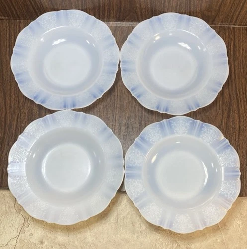 MacBeth Evans American Sweetheart Monax 9-1/2" Soup Bowls  Set of 4