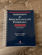 Assessment In Speech Language Pathology by Ke...