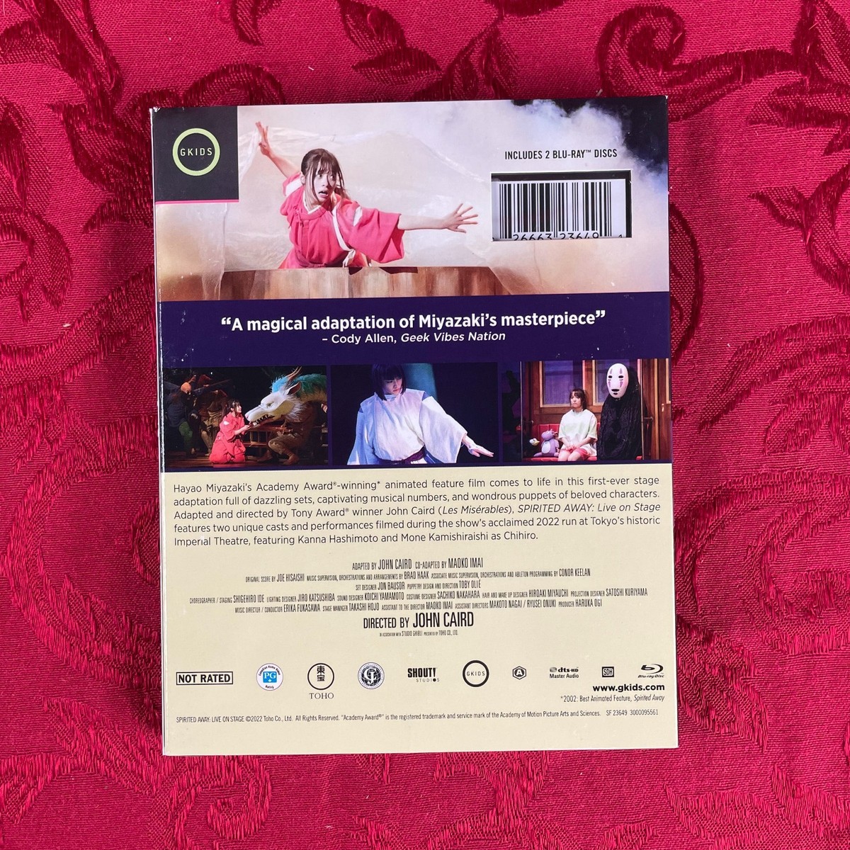 SPIRITED AWAY: Live on Stage (Blu-ray) Studio Ghibli, Hayao