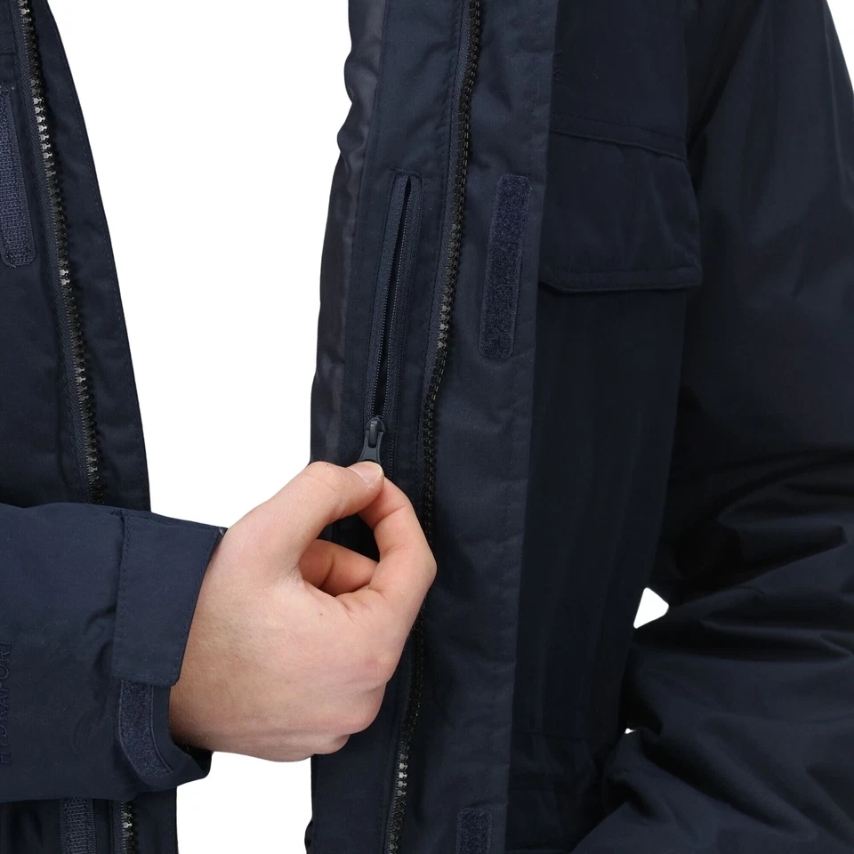 Regatta Parka pour Homme Palben Waterproof Bleu - Photo 3/4