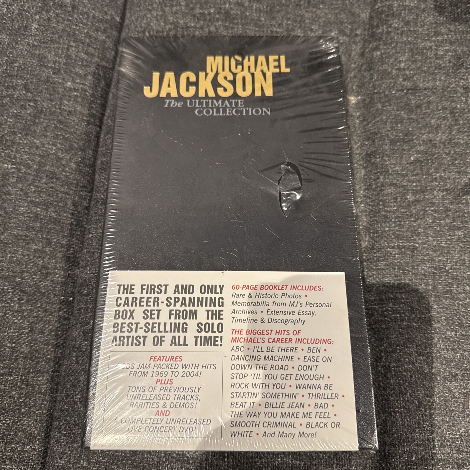 Michael Jackson - Ultimate Collection - 4CD & DVD Box Set - 2004 Epic Records 