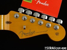 Fender American Professional Pro II Strat, NECK & TUNERS, Rolled Edges USA MAPLE
