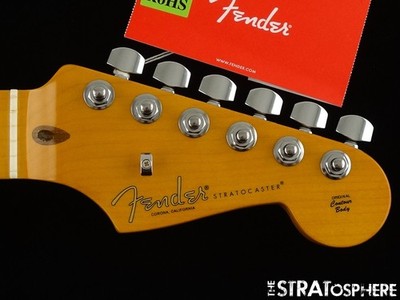 Fender American Professional Pro II Strat, NECK & TUNERS, Rolled Edges USA MAPLE