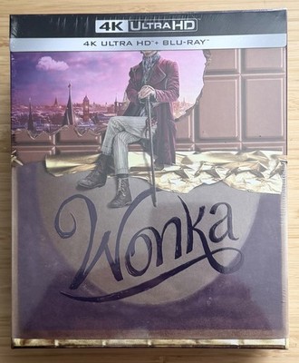 MANTA LAB WONKA 4K UHD BLURAY STEELBOOK ONE CLICK BOXET NEW/SEALED