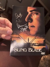 Autographed /Signed Col. Bruce Hampton. Sling Blade DVD Insert