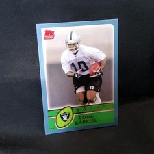 2003 Topps Doug Gabriel Rookie Card #337 Oakland Raiders NFL Football. rookie card picture