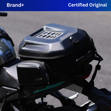 Rhinowalk Motorcycle Tail Bag Waterproof 23-35l Expandable Back Seat Bag