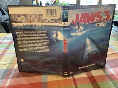 Jaws 3 Used DVD 1983 Terror Horror Dennis Quaid Shark Free USA Shipping