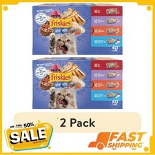 2 pack Purina Friskies Shreds Gravy Variety Pack, Wet Cat Food, 5.5 oz Cans