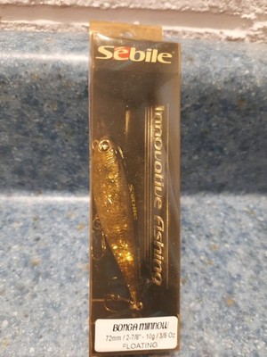 Sebile Bonga Minnow 72 3/8 oz Patrick Sebile Designed Pre Berkley 72mm Walker