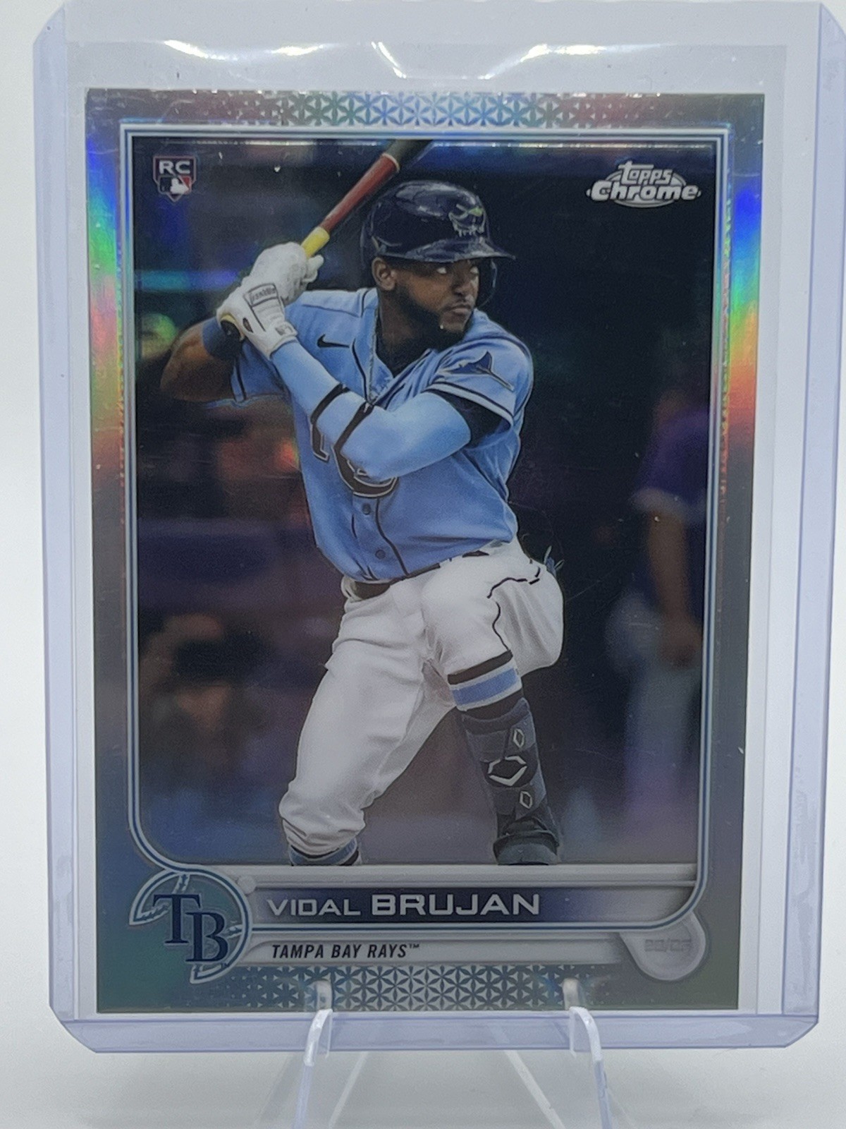 2022 Topps Chrome - Vidal Brujan #134 Refractor (RC)