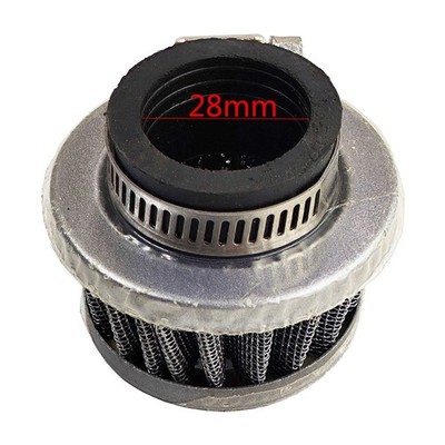Mini Air Intake Filters 28mm/1.10In Air Filter Cleaner For Motorcycle Dirt Bike