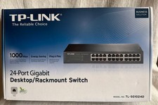 TP-LINK Technologies TP-Link TL-SG1024D 24-Port Gigabit Desktop/Rackmount Switch