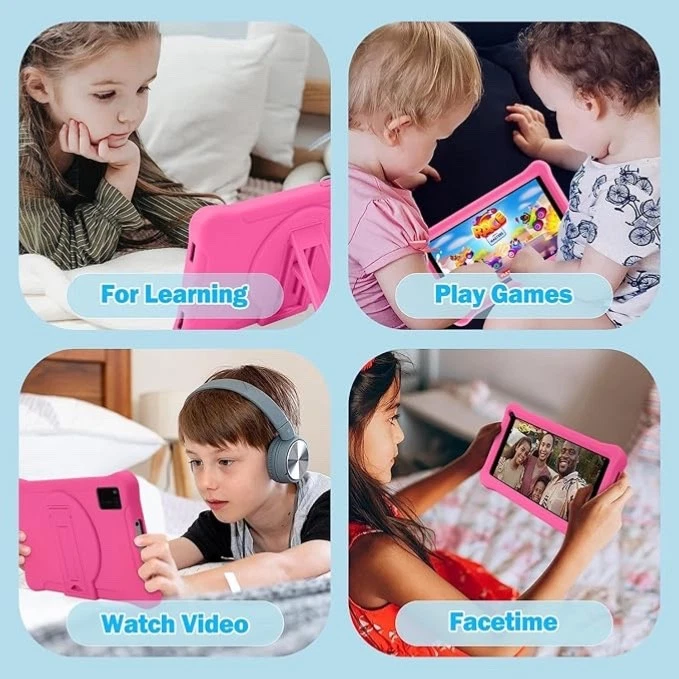 🧩Tablet per Bambini|Android, 64GB Google Certificated✅|Kids Software Installato - Immagine 3 di 4