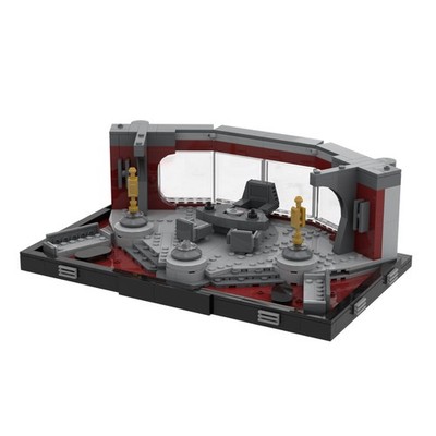 Galactic Congress High Senate Chamber Scene 517PCS Sci-Fi MOC