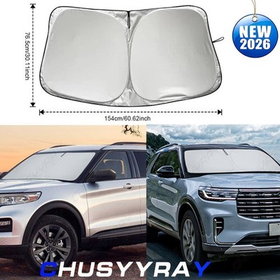 FIT Ford Car TRUCK Windshield Sun Shade Shield Cover Visor RAYS Block Protector