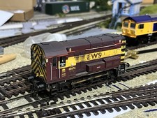 Hornby OO Gauge Class 08 Shunter EWS 08676 Dcc Fitted - Needs Attention