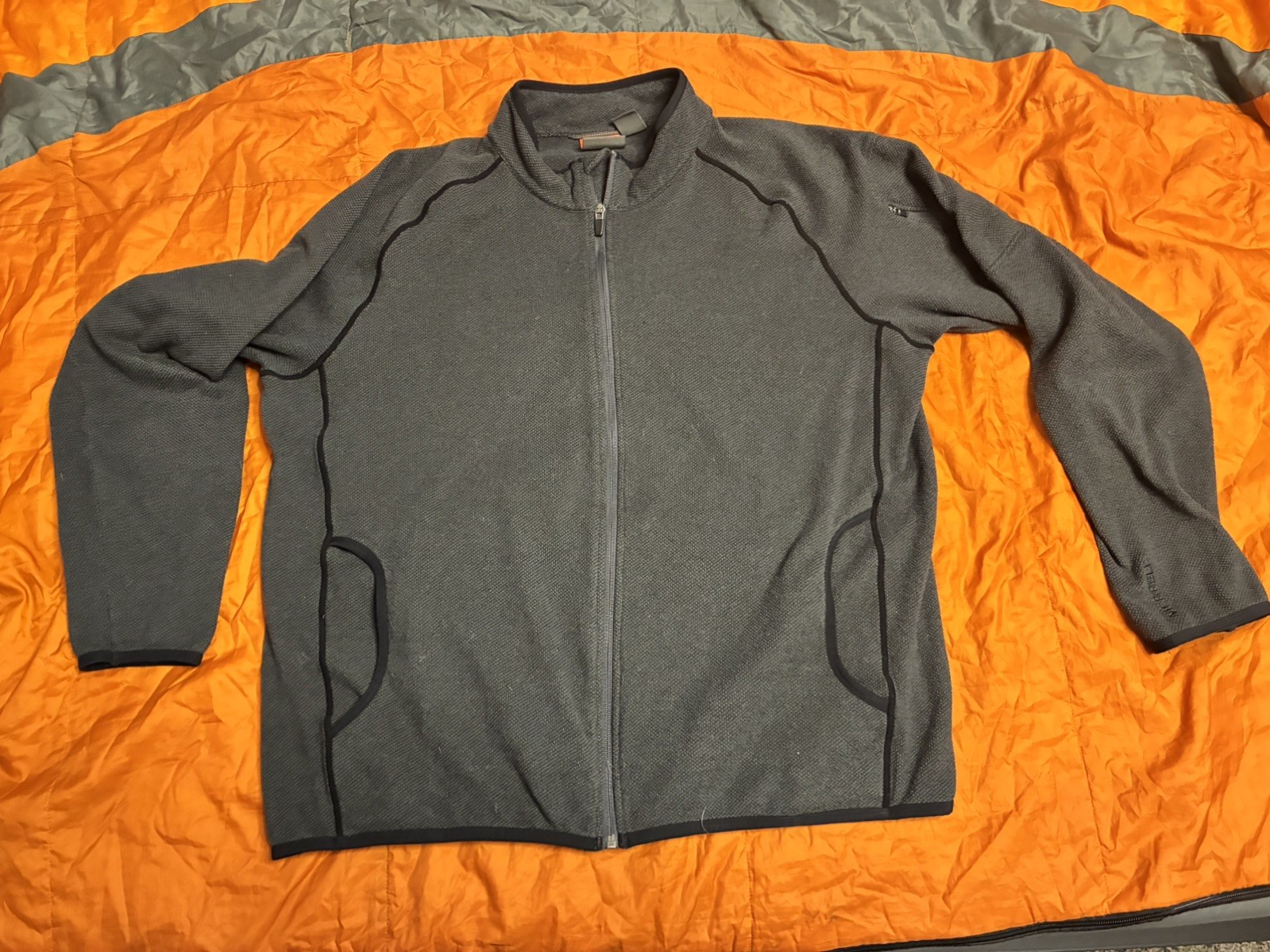 Merrell SelectRegulate Fleece Jacket Size XL Gray - image 1