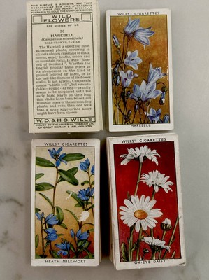 1937 Wills's Wild Flowers (2. Serie) Zigarettenkarten - Wählen Sie Ihre